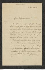 Nachlass Franz Steindachner, Brief von Rozankowski an Franz Steindachner (14.12.1904), Inv.Nr. 426.01, Seite 1